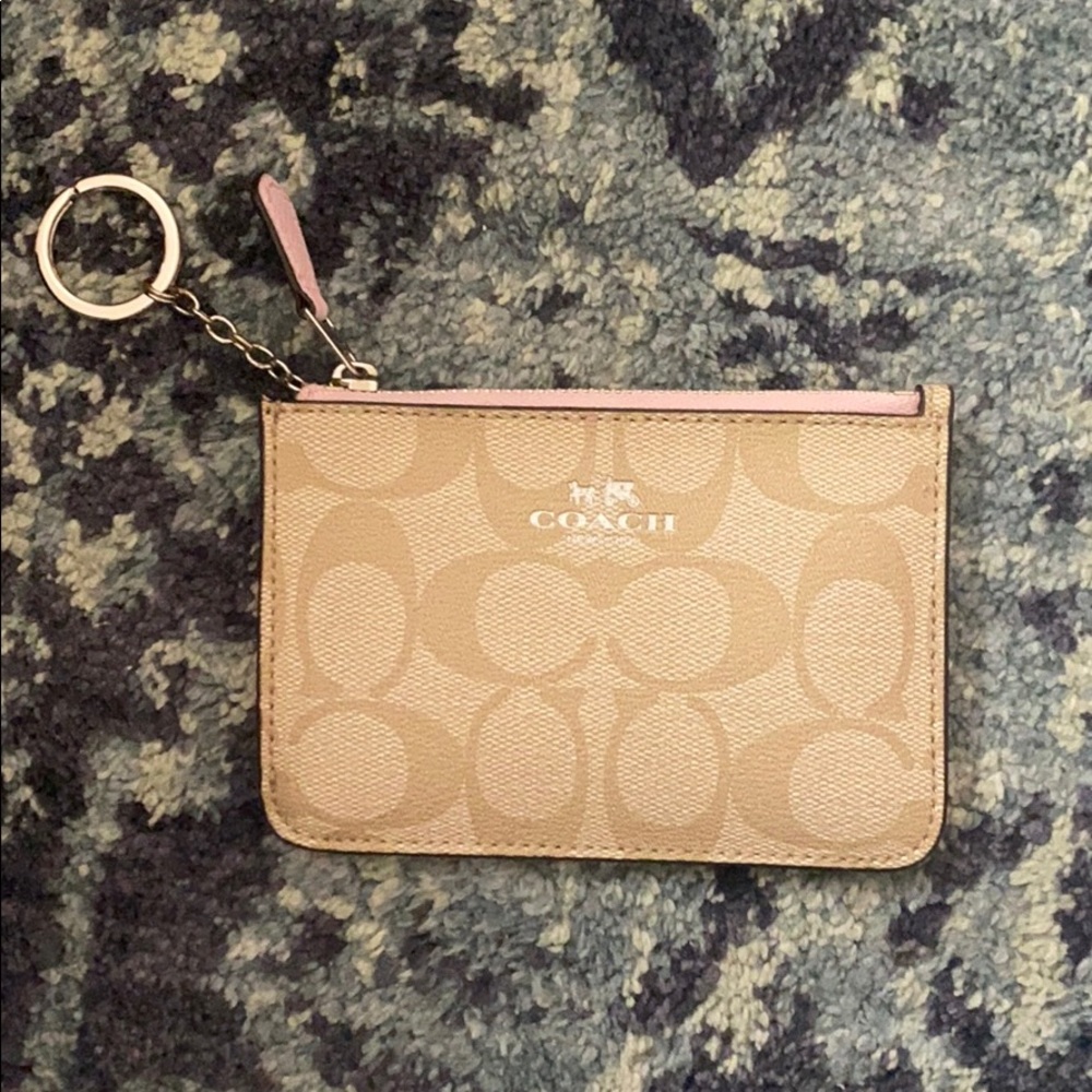 New/Never used Coach keychain wallet